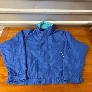 VTG Apple computer Team Excellence color block 1980s windbreaker size L